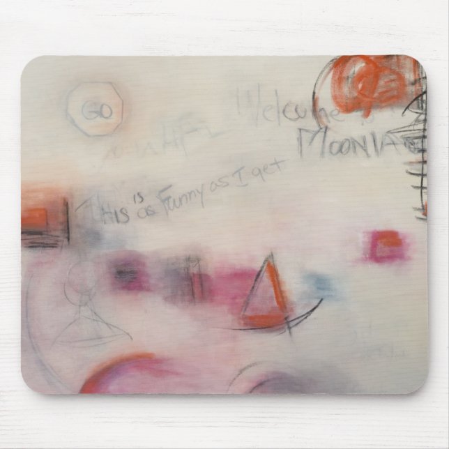 abstract art mouse pad (Front)