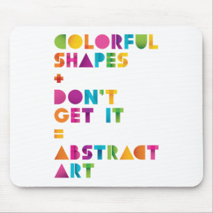 Abstract Art Mouse Pad