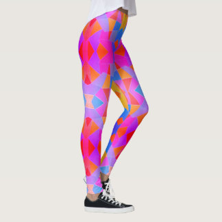 Abstract Art Multicolored Leggings