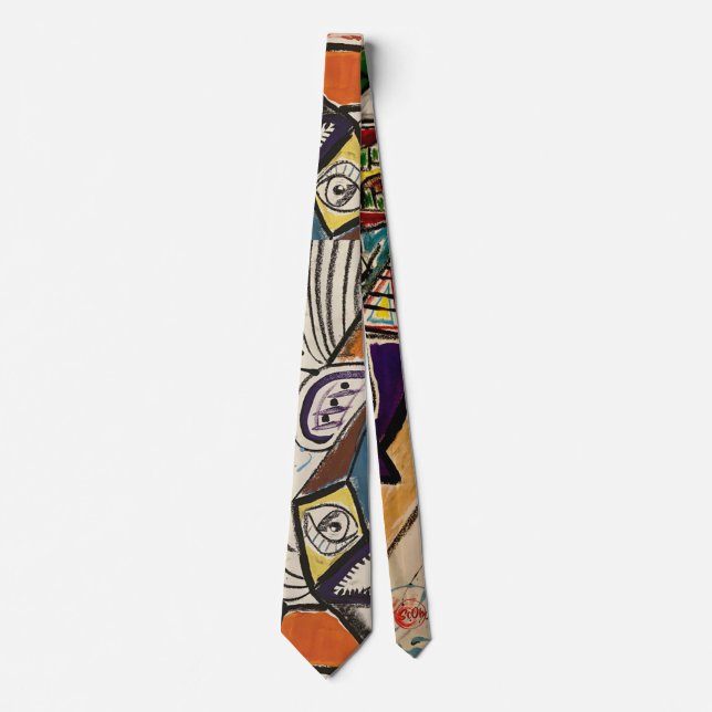 Abstract Art Neck Tie (Front)