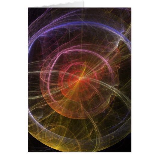 Abstract Art New World Cards (Front)