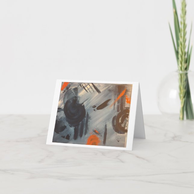Abstract Art Notecard (Front)