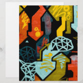 Abstract Art of Arrows (Front/Back)