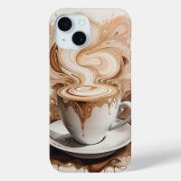 Abstract Art of Cappuccino