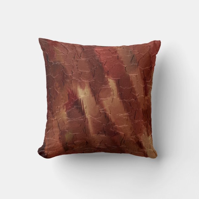 Abstract Art Painting 8 Throw Pillow (Front)