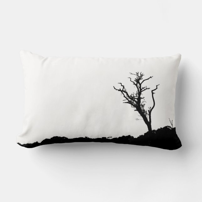 Abstract Art Painting Lumbar Pillow (Front)
