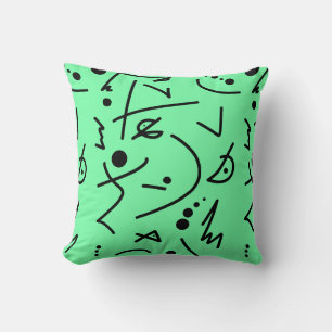 Abstract Art Painting One Of A Kind Pillow Cushion