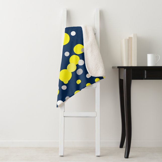 Abstract Art Painting One Of A Kind Throw Blanket (In Situ)