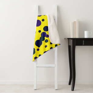 Abstract Art Painting One Of A Kind Throw Blanket