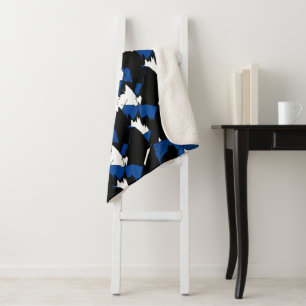 Abstract Art Painting One Of A Kind Throw Blanket