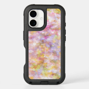 Abstract Art Pale Yellow Pastel iPhone 16 Case