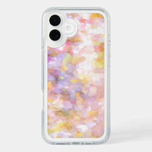 Abstract Art Pale Yellow Pastel iPhone 16 Plus Case