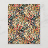 Abstract Art Paper Sheet (Front)