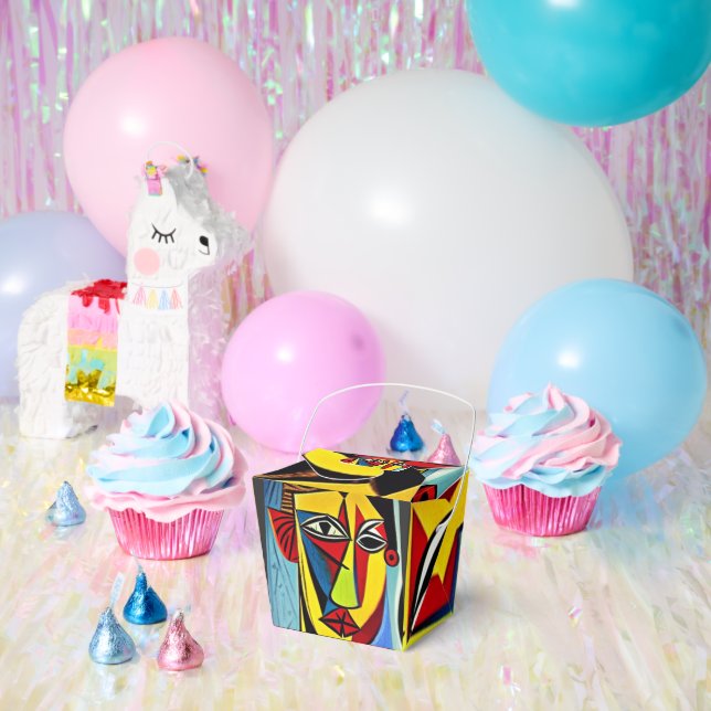 Abstract Art Party Favors Favor Boxes (Party)