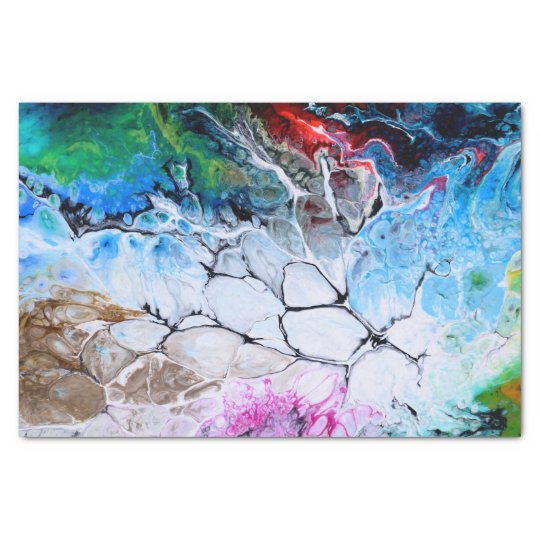 Abstract Art Pattern Tissue Paper | Zazzle.com