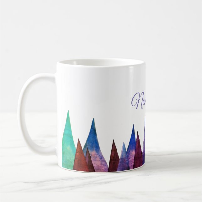 Abstract Art personalized Mug (Left)