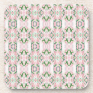 Abstract art plastic coaster