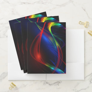 Abstract Art Pocket Folder