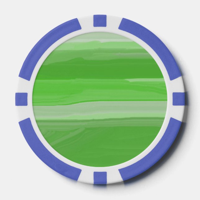 abstract art poker chips (Front)