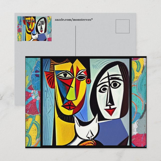 Abstract Art Postcard (Front/Back)