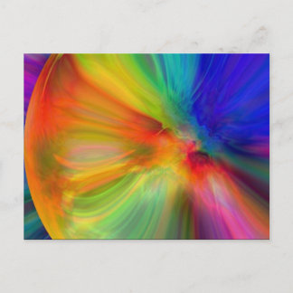Abstract Art Postcard