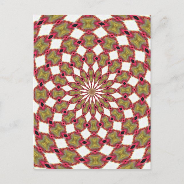 ABSTRACT ART POSTCARD (Front)