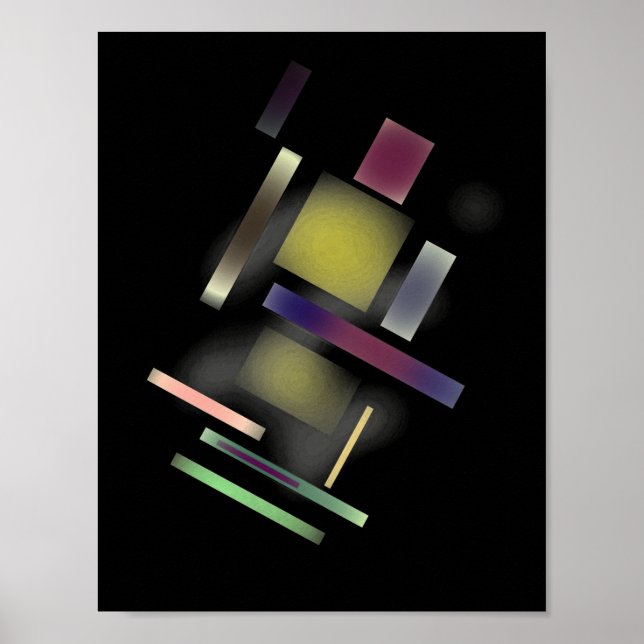 Abstract Art Poster (Front)