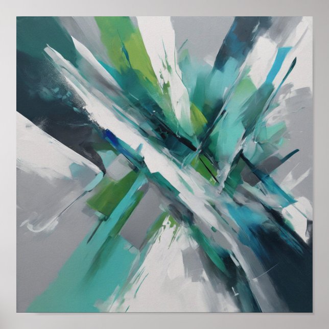Abstract Art Poster (Front)