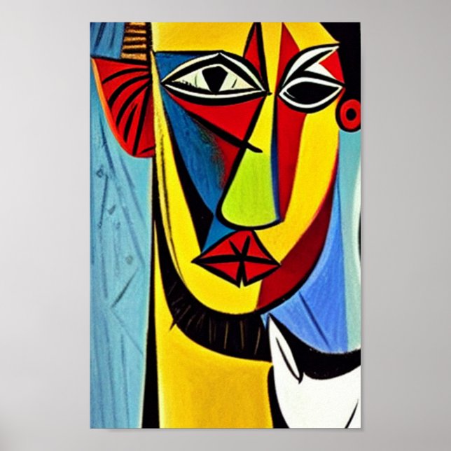 Abstract Art Poster (Front)