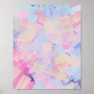 Abstract art poster