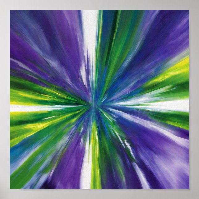 Abstract Art Poster (Front)