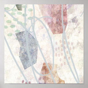 abstract art poster modern wall art decor