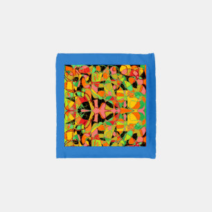 aBSTRACT ART POUCH wILLOW gLEN Reusable Bag