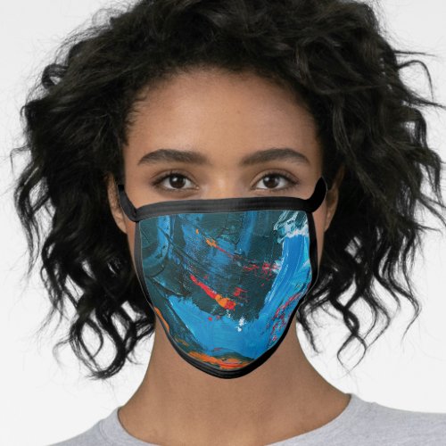 Abstract Art Prints Unique and Eye_catching Face Mask