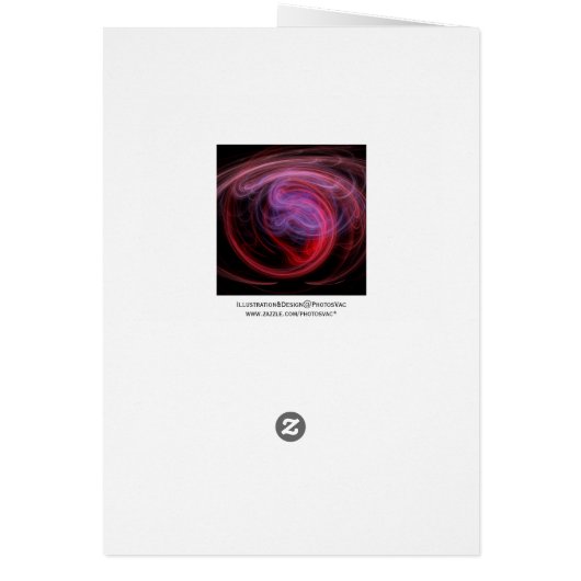 Abstract Art Red Wave (Back)