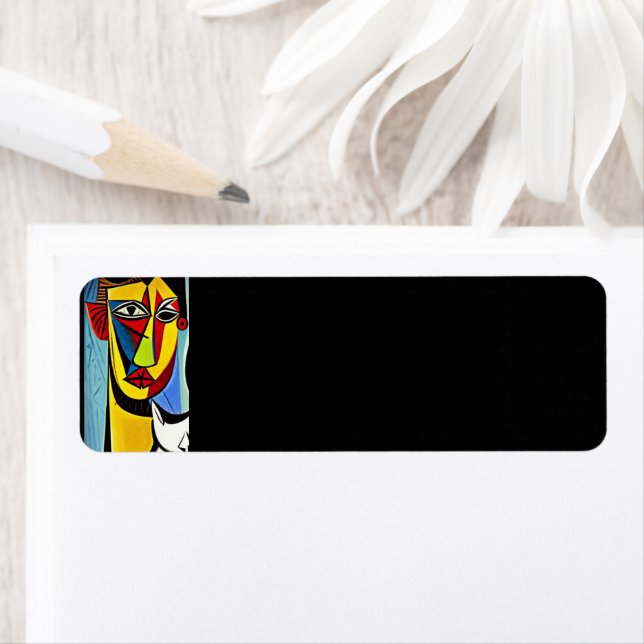 Abstract Art Return Address Label (Insitu)