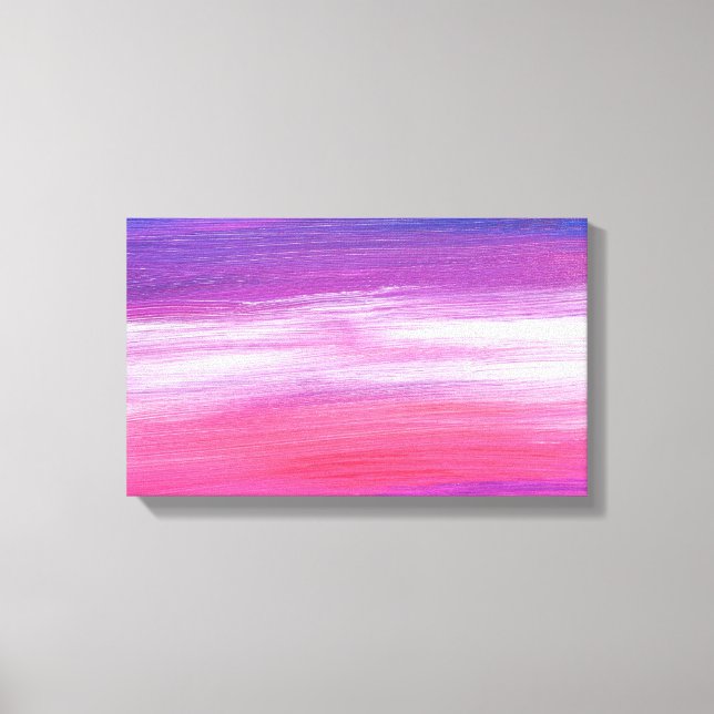 Abstract art royalty free canvas print (Front)