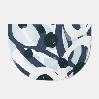 Abstract Art: Seamless Painting Illustration Doormat
