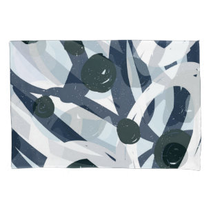 Abstract Art: Seamless Painting Illustration Pillow Case