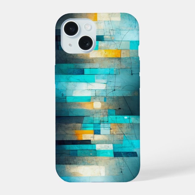 abstract art shell iphone case (Back)