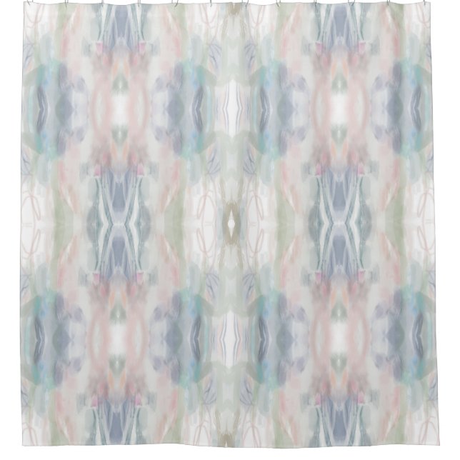 Abstract Art Shower Curtain (Front)