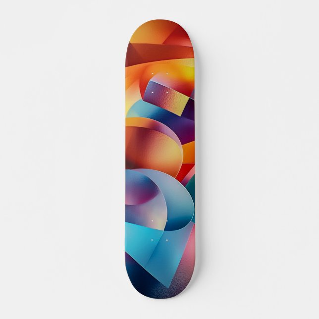 Abstract Art Skateboard (Front)
