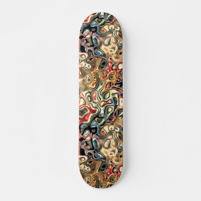 Abstract Art Skateboard (Front)
