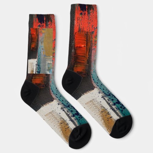 Abstract Art Socks