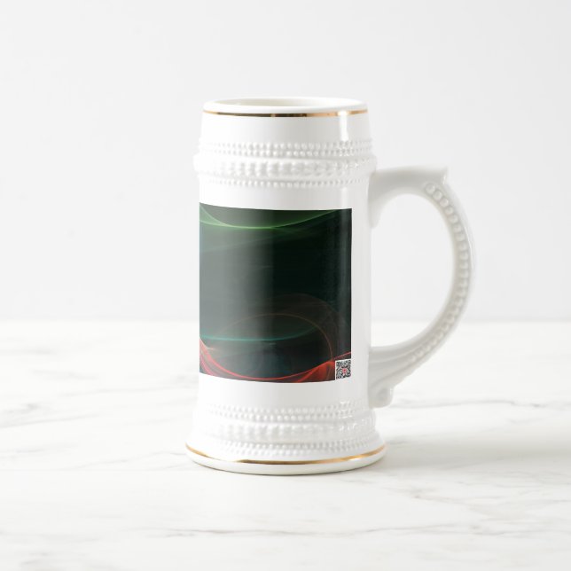 Abstract Art Space Beer Stein (Right)