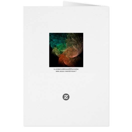 Abstract Art Space Bird (Back)