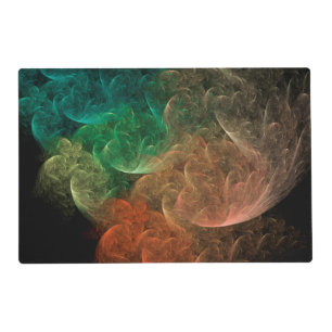 Abstract Art Space Bird Placemat