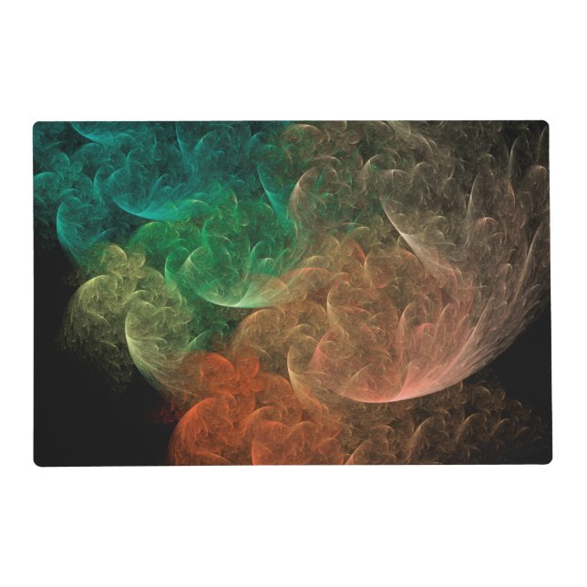 Abstract Art Space Bird Placemat (Front)