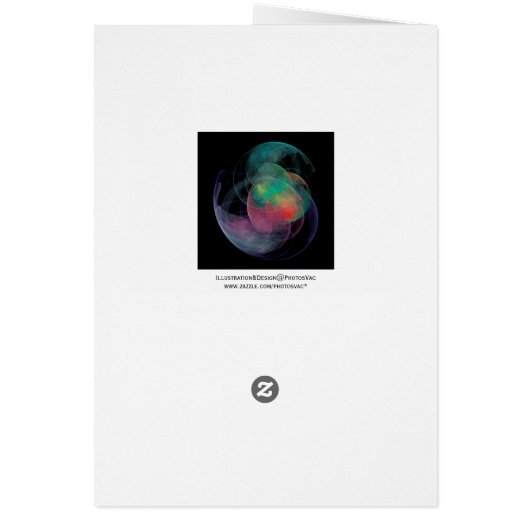 Abstract Art Space Shell (Back)