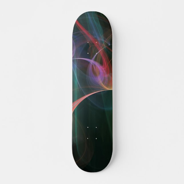 Abstract Art Space Skateboard (Front)